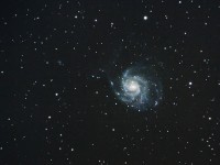 M101  Taken:   Queen Creek, AZ   2009/04/18  Equipment:   Orion Premium 102ED f/7   Atlas EQ-G (unguided)   Canon 450D  Image Details:   ISO1600   22 x 120s Lights   20 Darks   no Flats   DeepSkyStacker