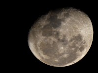 Moon - Normal View  Taken:   Queen Creek, AZ   2009/03/13  Equipment:   Orion Premium 102ED f/7   Atlas EQ-G (unguided)   Canon 450D  Image Details:   ISO100   1 1/200th